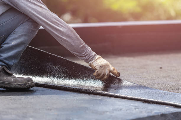 Professional Emergency Waterproofing technician working in Morrisville, NY